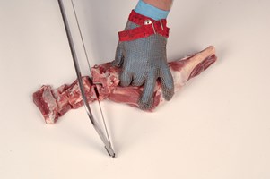 Leg – dice and meaty bones Meat Cut Spec Step 13